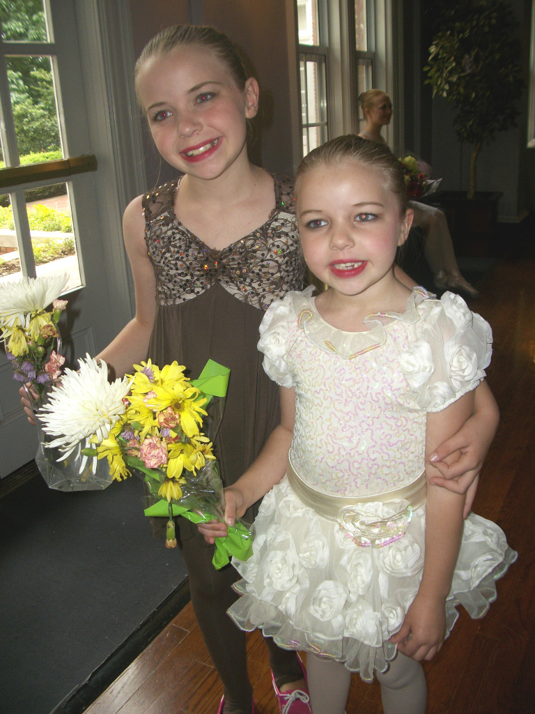 Our Owl and our Diamond, after their performances in "Snow White."